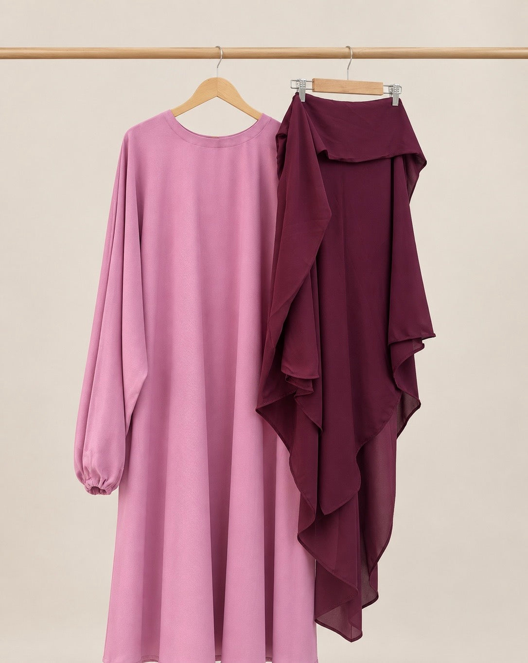 Hajra abaya khimar set