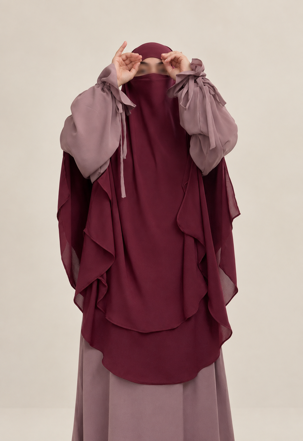 Hajra abaya khimar set