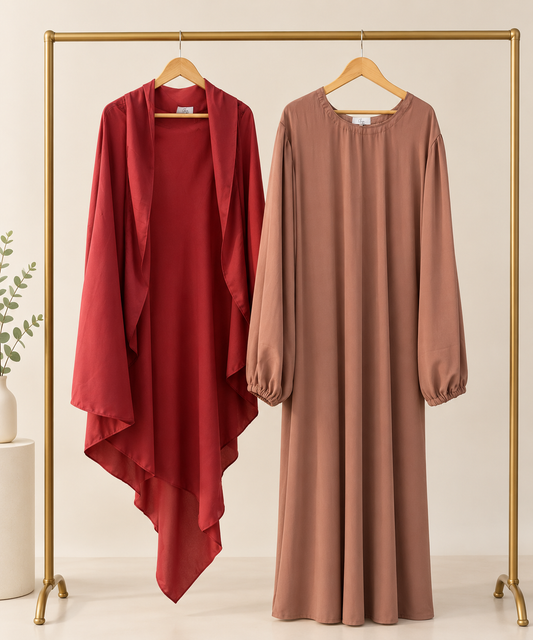 Sakeena abaya khimar set