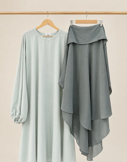 Hajra abaya khimar set