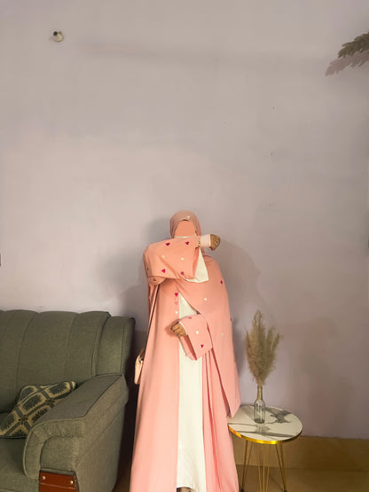 Heart abaya