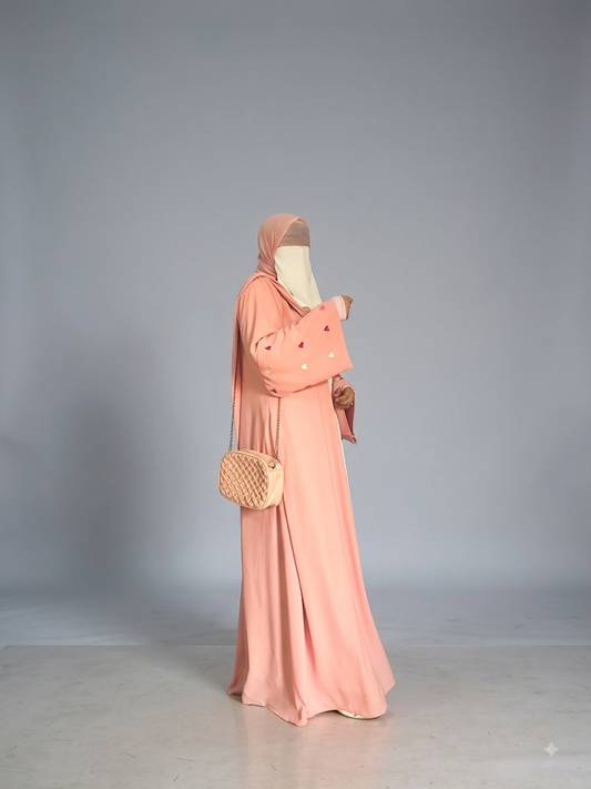 Heart abaya