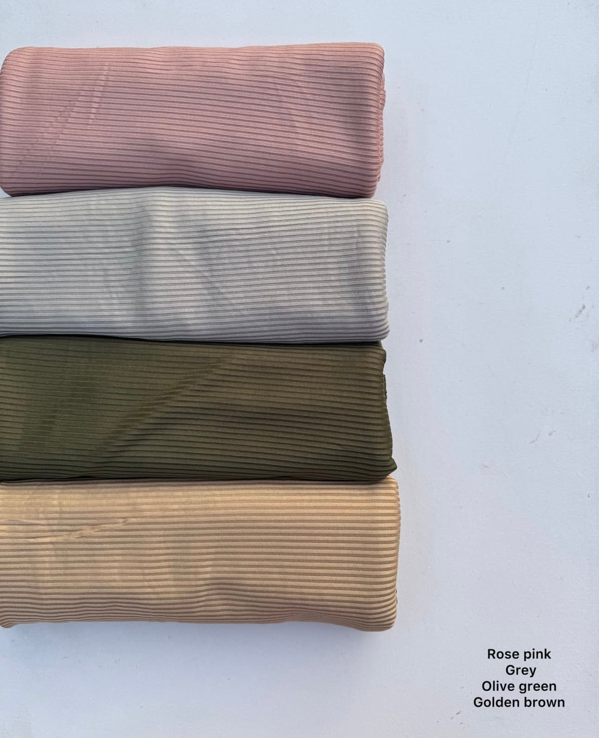 Ribbed jersey hijab