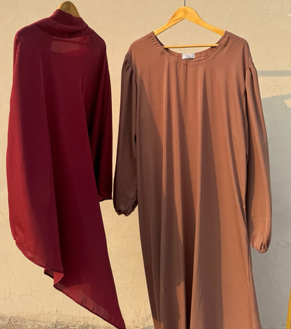Sakeena abaya khimar set