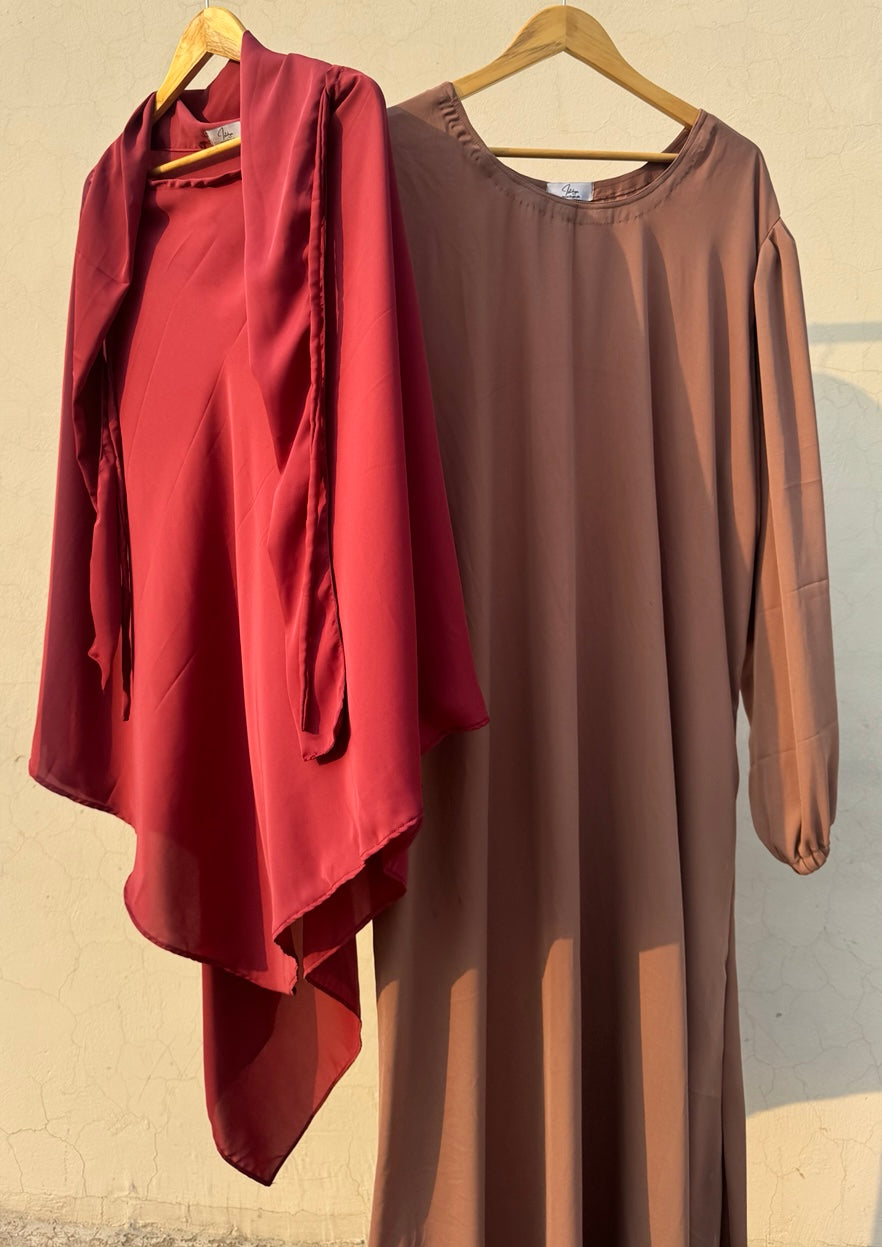 Sakeena abaya khimar set