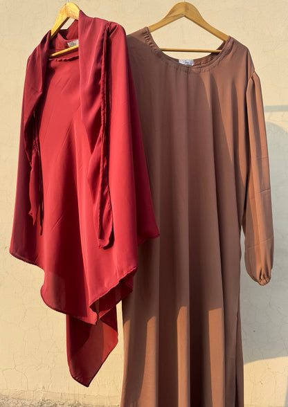Sakeena abaya khimar set