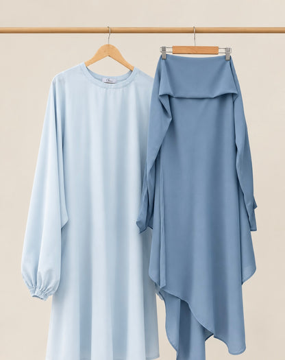 Hajra abaya khimar set