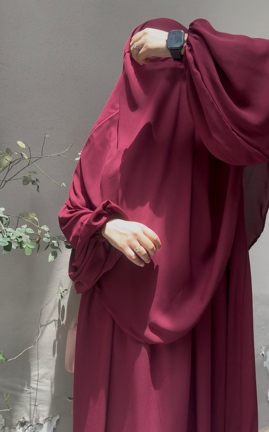 Lunar abaya khimar set