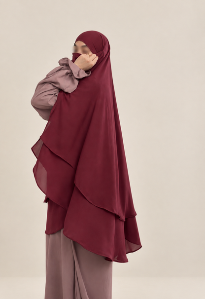Hajra abaya khimar set