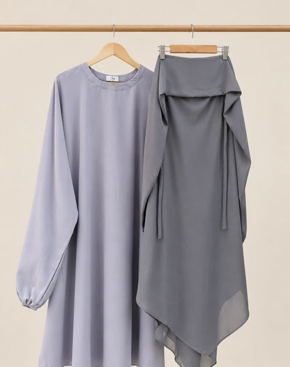 Hajra abaya khimar set