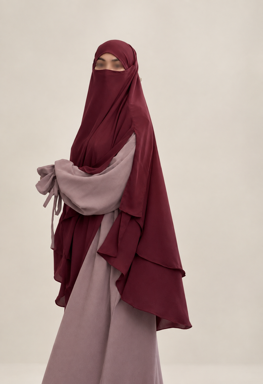 Hajra abaya khimar set
