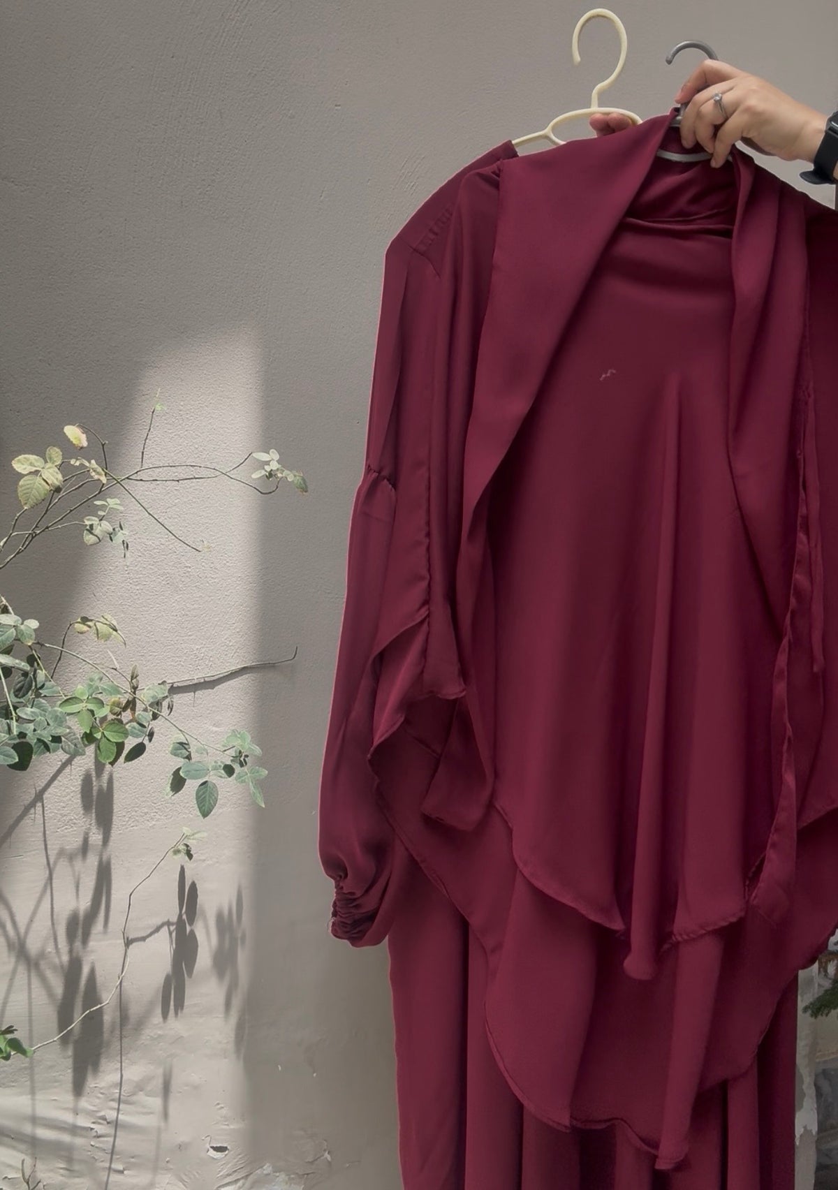Lunar abaya khimar set