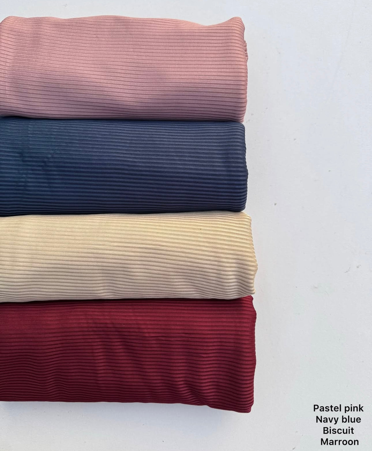 Ribbed jersey hijab
