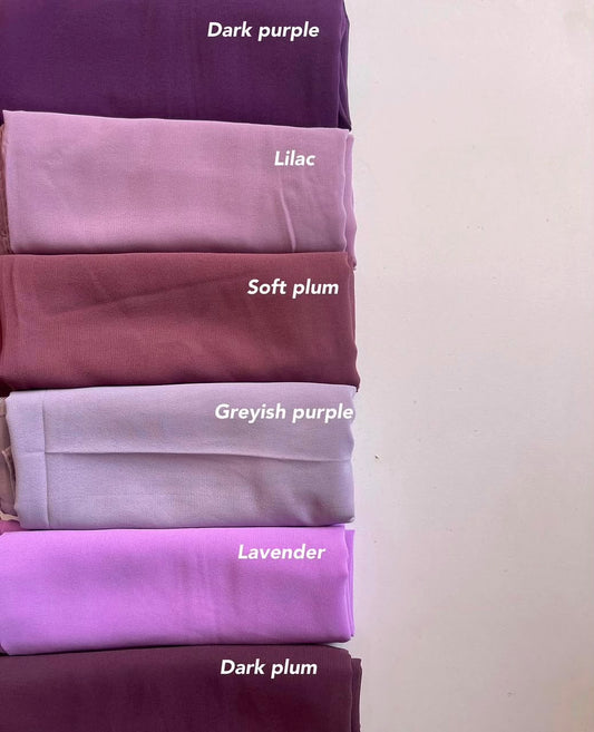 Saudi Niqabs - Purple
