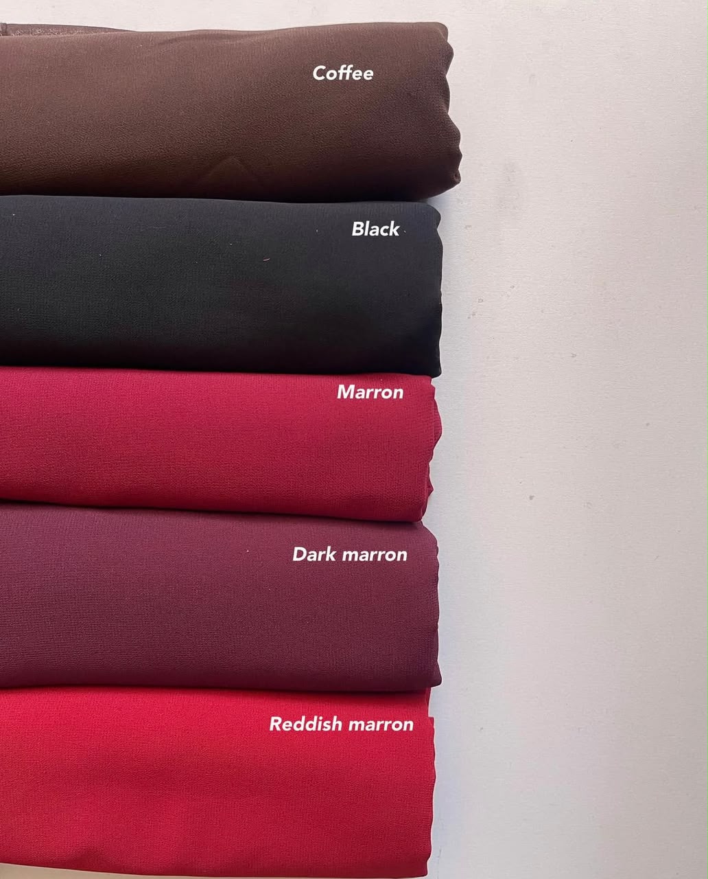 Saudi Niqabs - Maroon