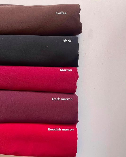 Saudi Niqabs - Maroon