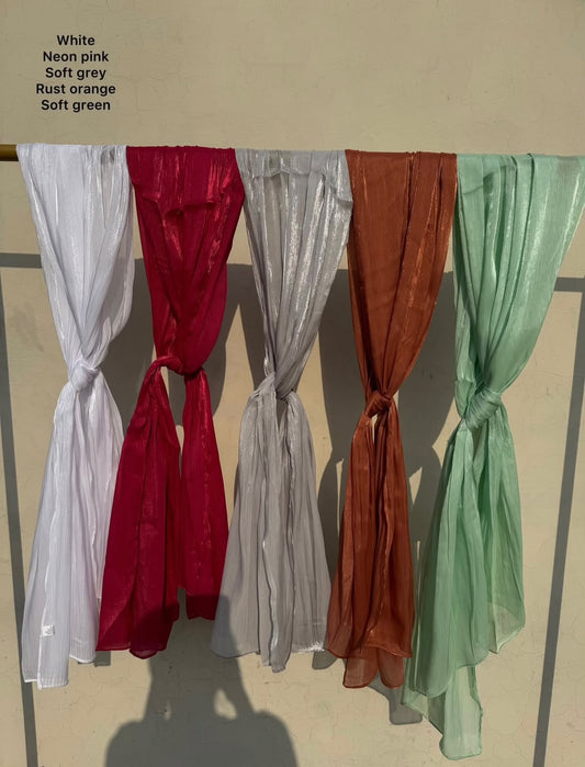 Organza Silk Hijab 01