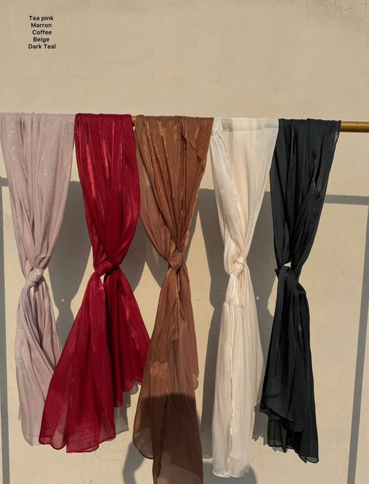 Organza Silk Hijab 06