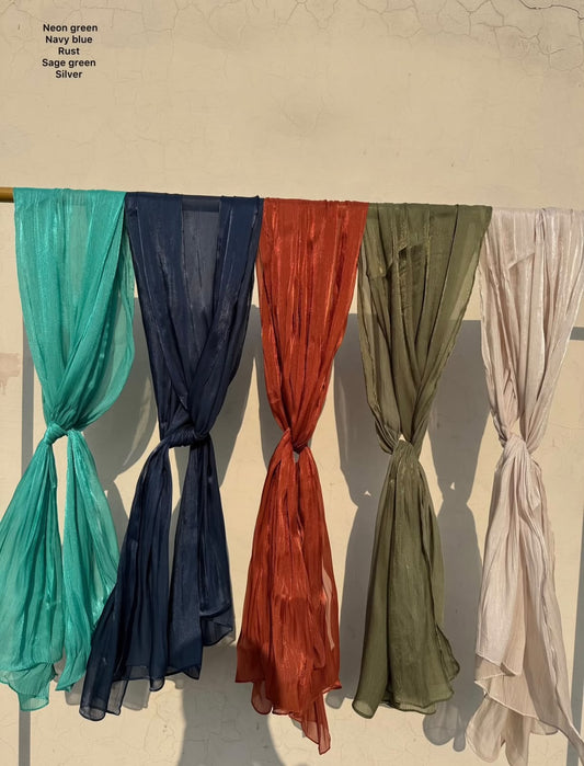 Organza Silk Hijab 07