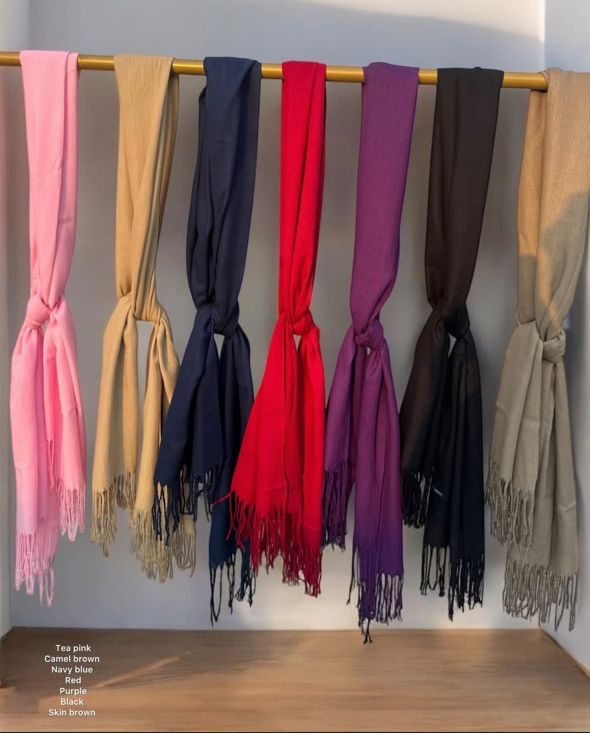 Cashmere winter woollen Hijab 01