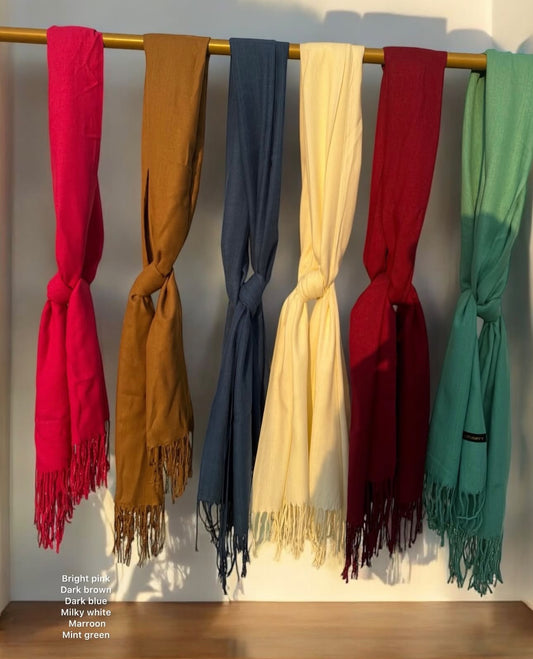 Cashmere winter woollen Hijabs 03